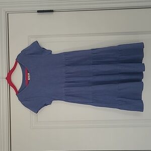 Vignette, Size 8, Blue twirl dress